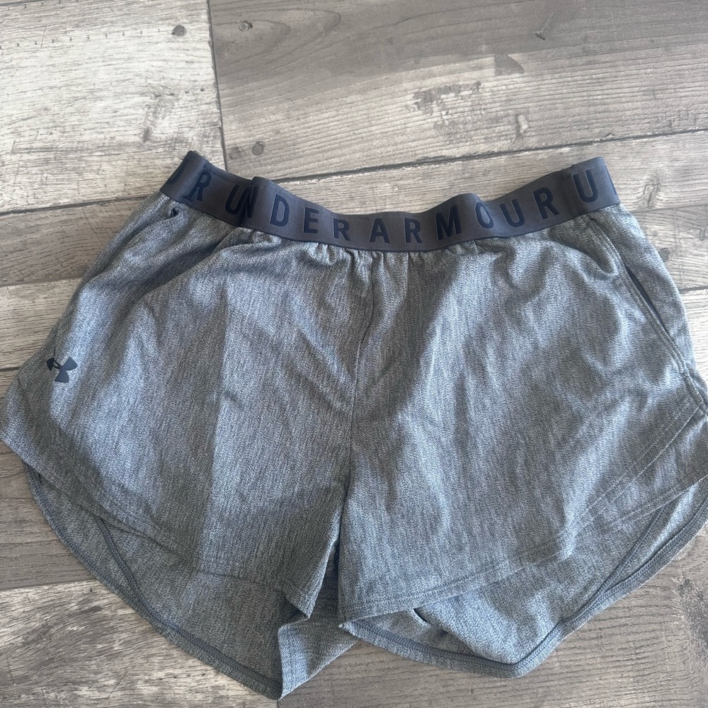 Under Armour Gray Athletic Shorts